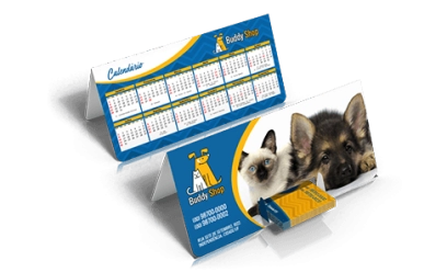 CALENDÁRIO | PORTA CARTÃO | COUCHÊ 300G | 25,5X14 | VR TOTAL FRENTE | 4X0